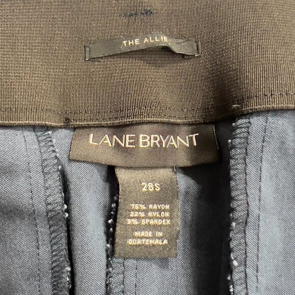 Lane Bryant Navy Boot Cut Pants, plus size 28s - Picture 5 of 11